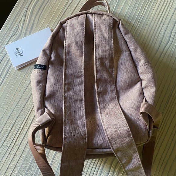 Herschel Supply Co. Nova Mini Backpack in Ash Rose Crosshatch - Picture 5 of 6